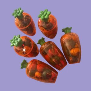 Small fillable carrots with eggs